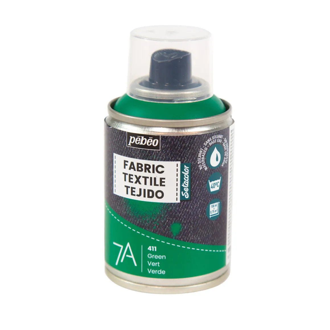 Tekstilspray 7A 100 ml grøn