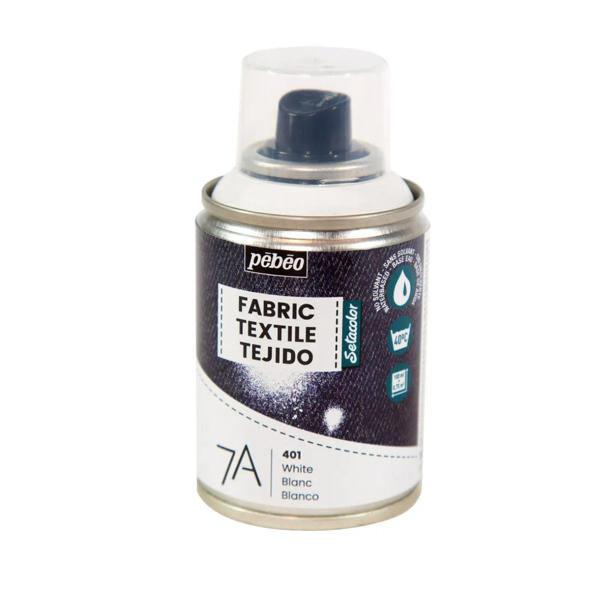 Tekstilspray 7A 100 ml hvid
