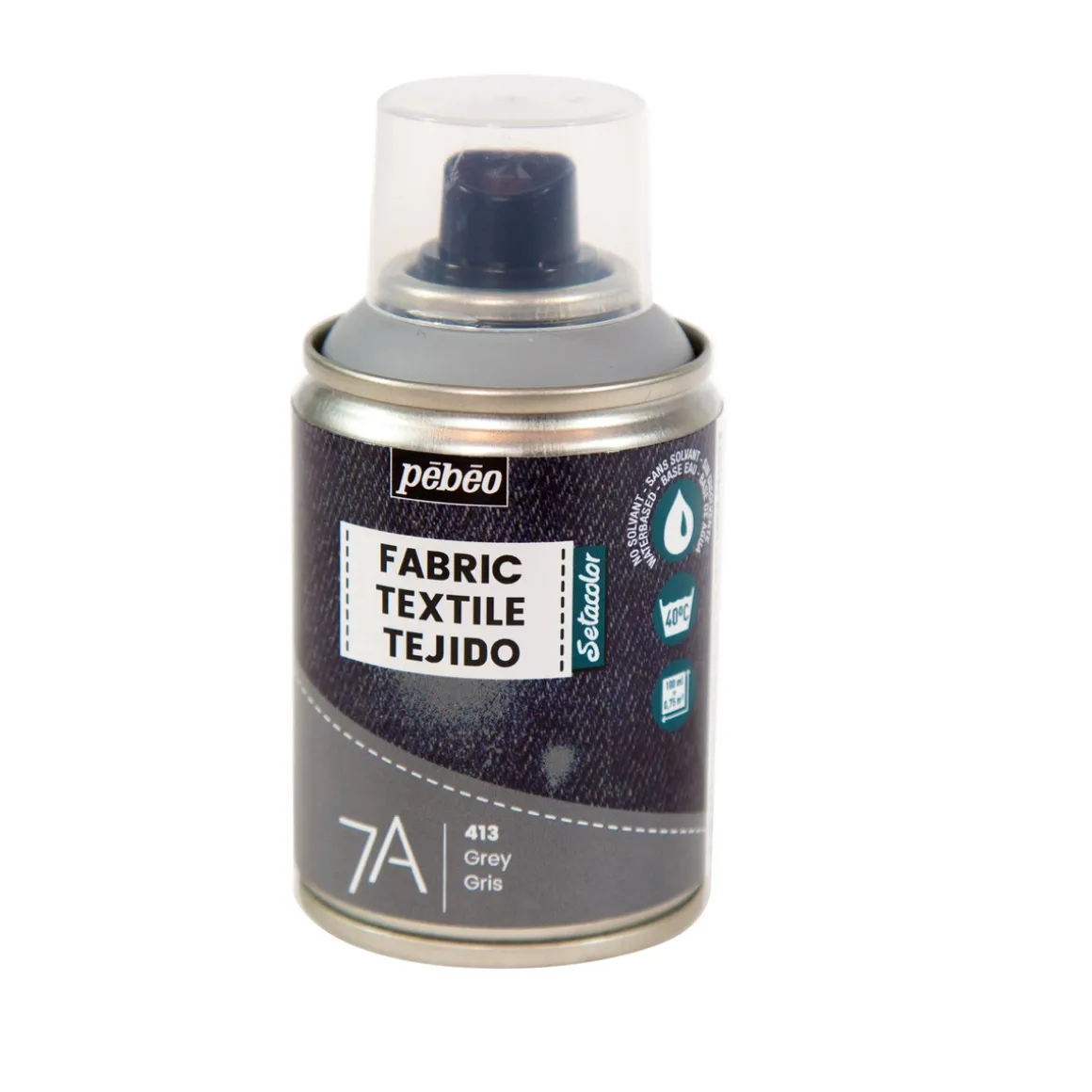 Tekstilspray 7A 100 ml lysegrå