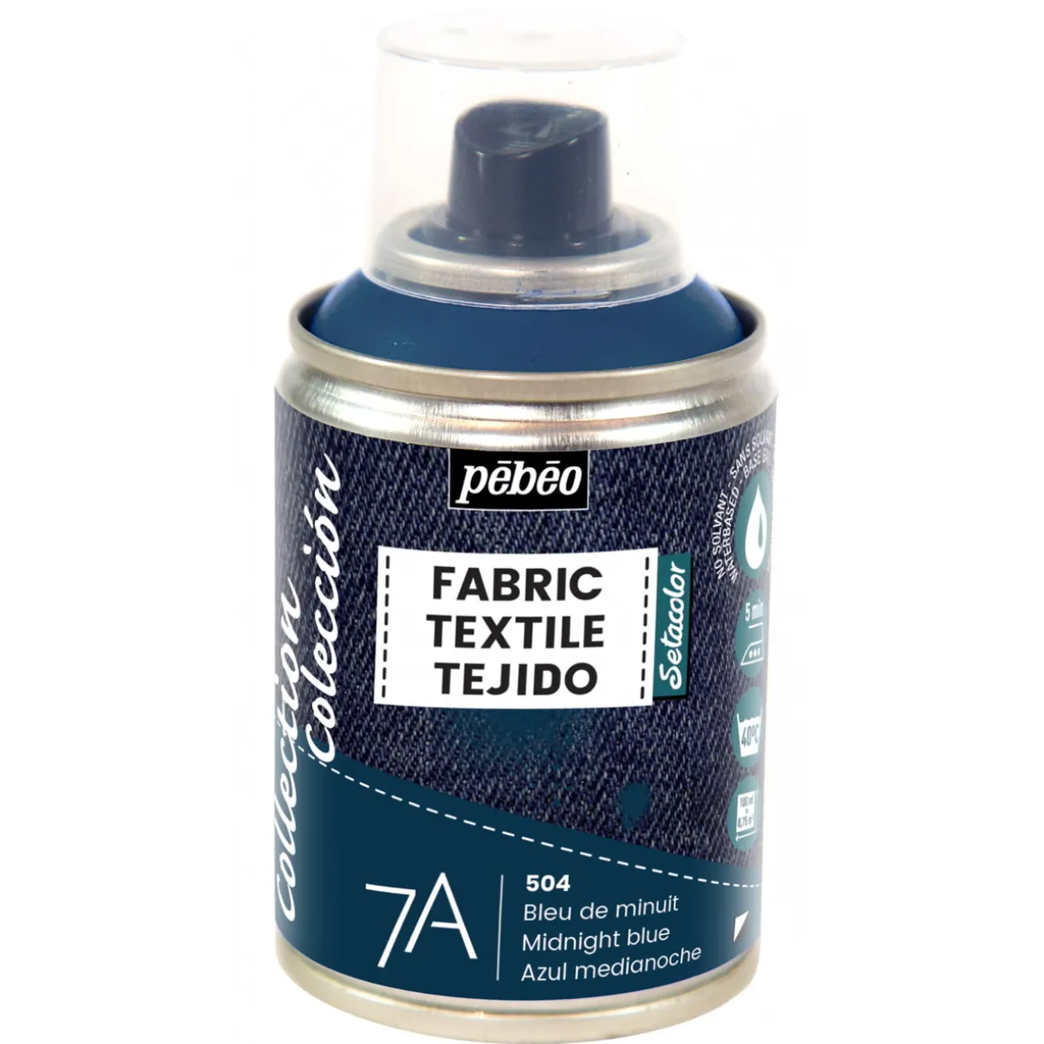 Tekstilspray 7A 100 ml midn.blå