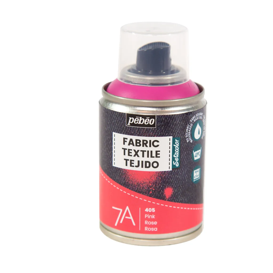 Tekstilspray 7A 100 ml rosa
