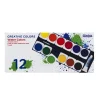 Tempera vandfarve 12 stk/palet