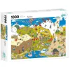 Tildas puslespil 1000 Fjeld, 1000 brikker, 70×50 cm