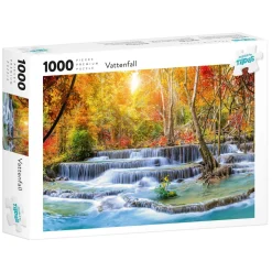 Tildas puslespil 1000 Vandfald, 1000 brikker, 70×50 cm