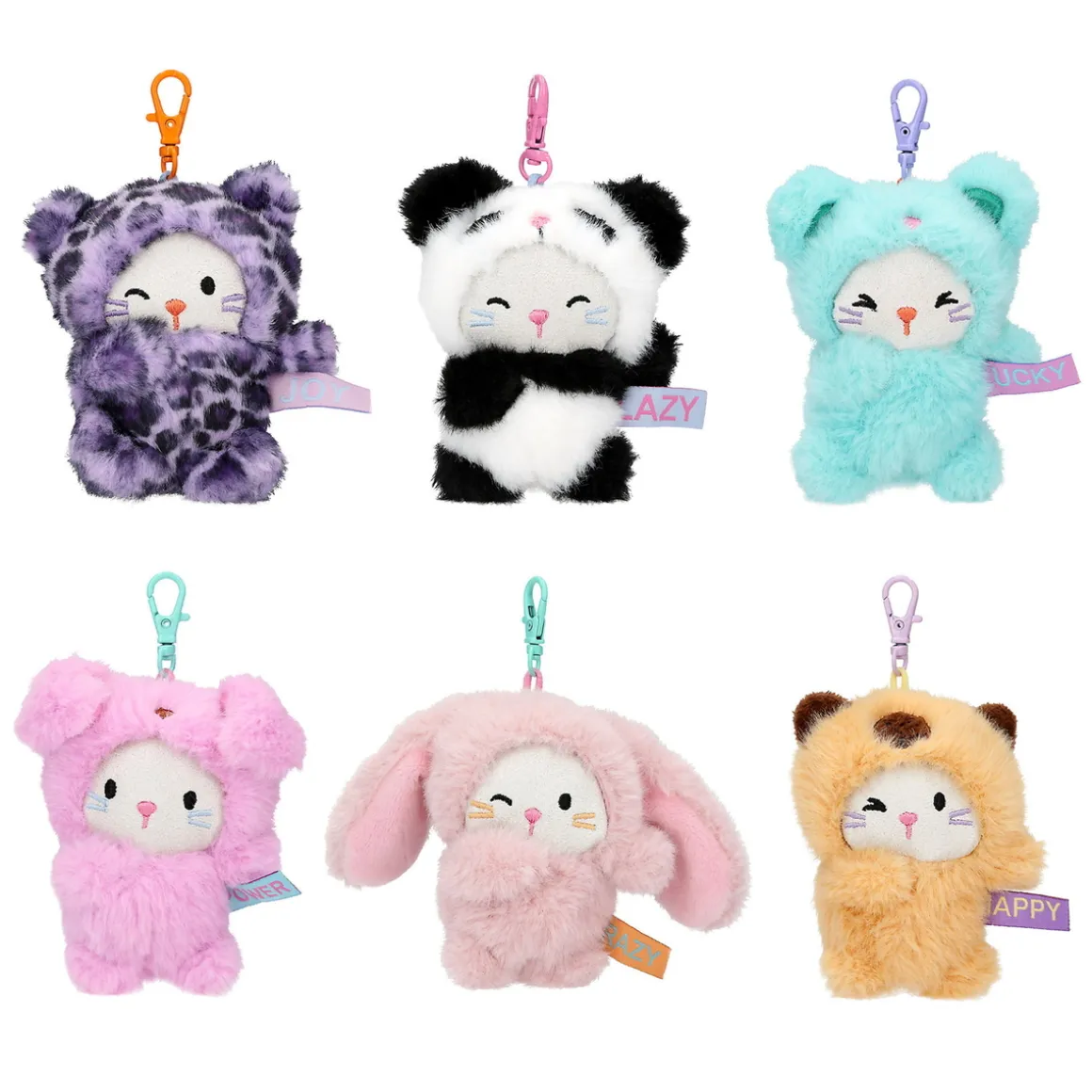 Tiny Kitten Crew vedhæng og charm, 4,5×7,8 cm, pris pr. stk., sælges assorteret online