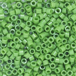 TOHO-perler 11/0 – grøn blank, 47 Opaque mint green