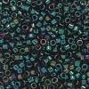 TOHO-perler 11/0 – grøn metallic, 84 Metallic iris green & brown