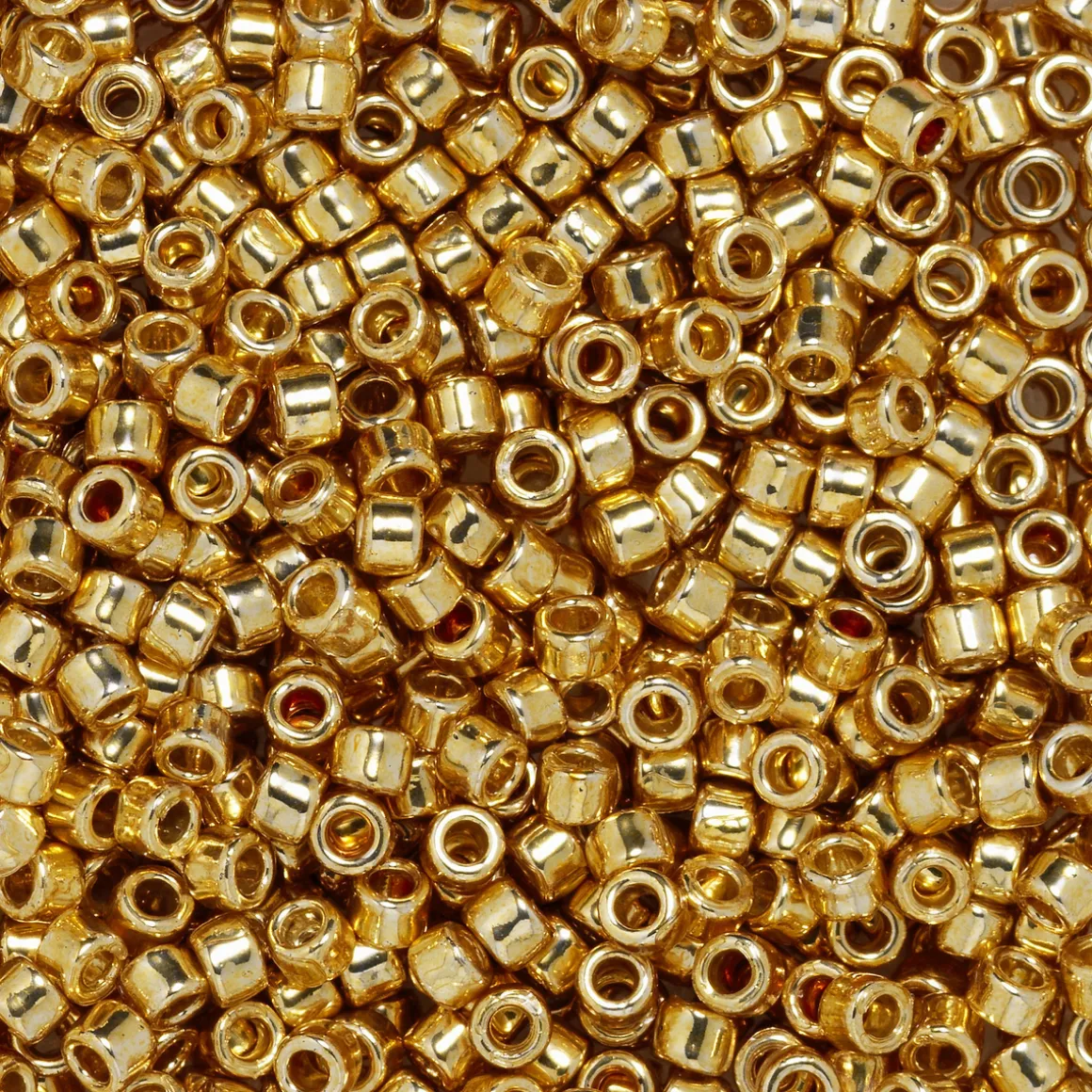 TOHO-perler 11/0 – guld metallic, PF557 PF galvanized starlight