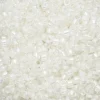 TOHO-perler 11/0 – hvid rainbow, 777 IC rainbow crystal/creme-lined