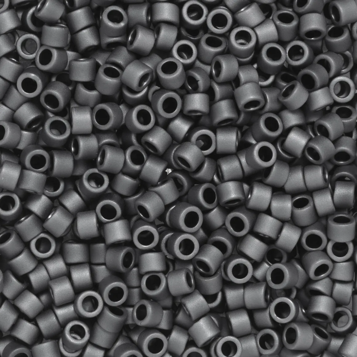 TOHO-perler 11/0 – jerngrå mat, 612 Matte gun metal