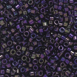 TOHO-perler 11/0 – lilla metallic, 85 Metallic iris purple