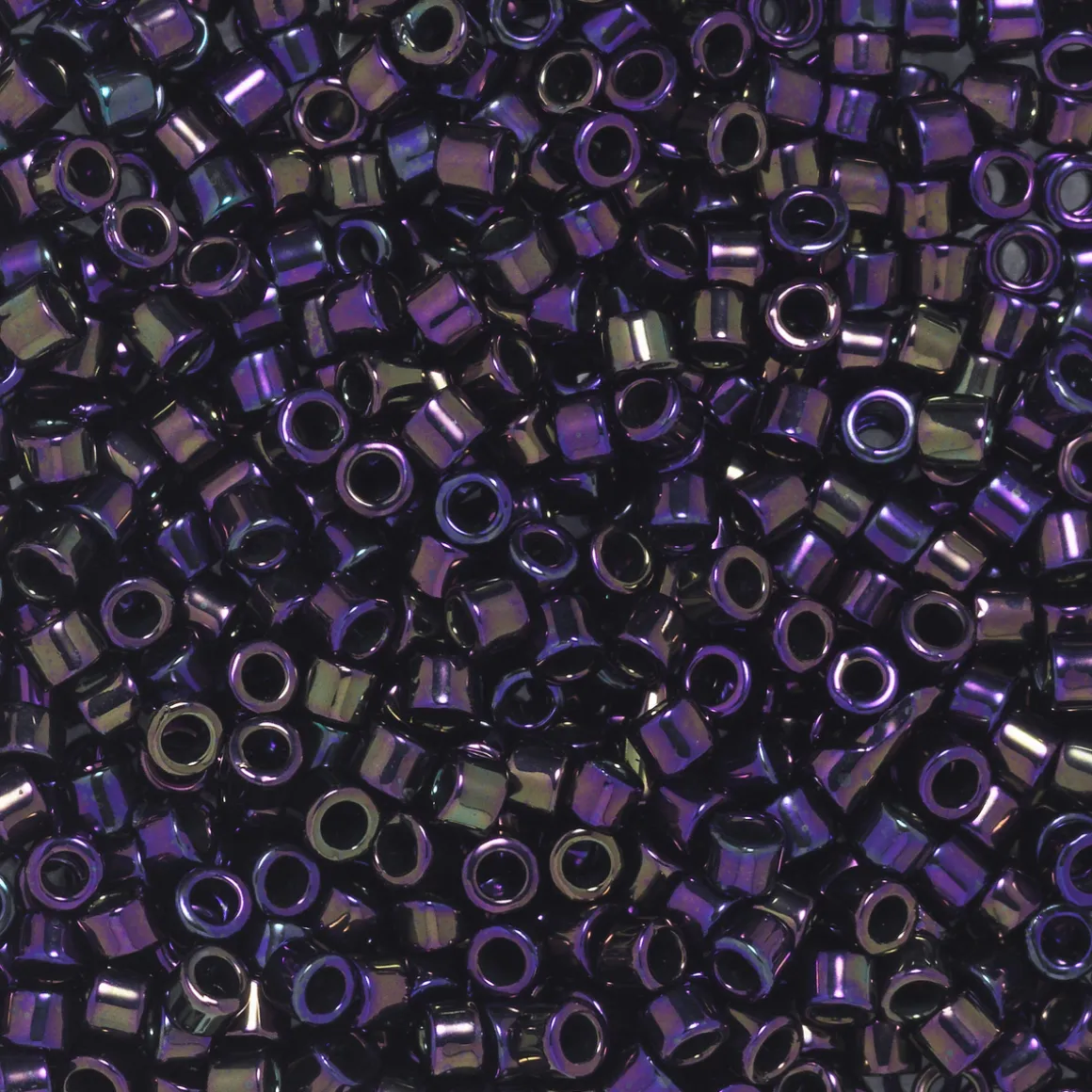 TOHO-perler 11/0 – lilla metallic, 85 Metallic iris purple