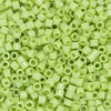 TOHO-perler 11/0 – lysegrøn blank, 44 Opaque sour apple