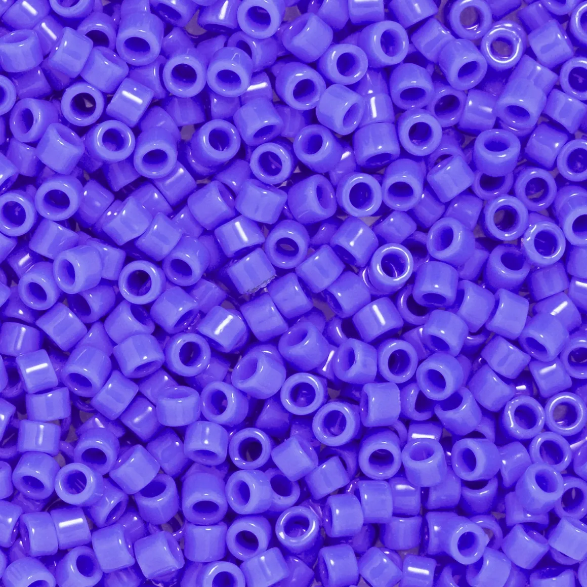 TOHO-perler 11/0 – lyslilla blank, 48L Opaque periwinkle