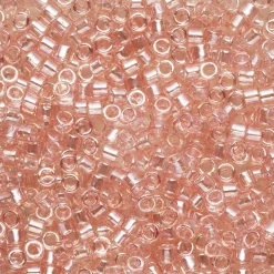 TOHO-perler 11/0 – lys rosa glans, 290 Transparent-lustered rose