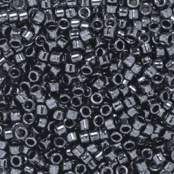 TOHO-perler 11/0 – mørkegrå metallic, 81 Metallic hematite