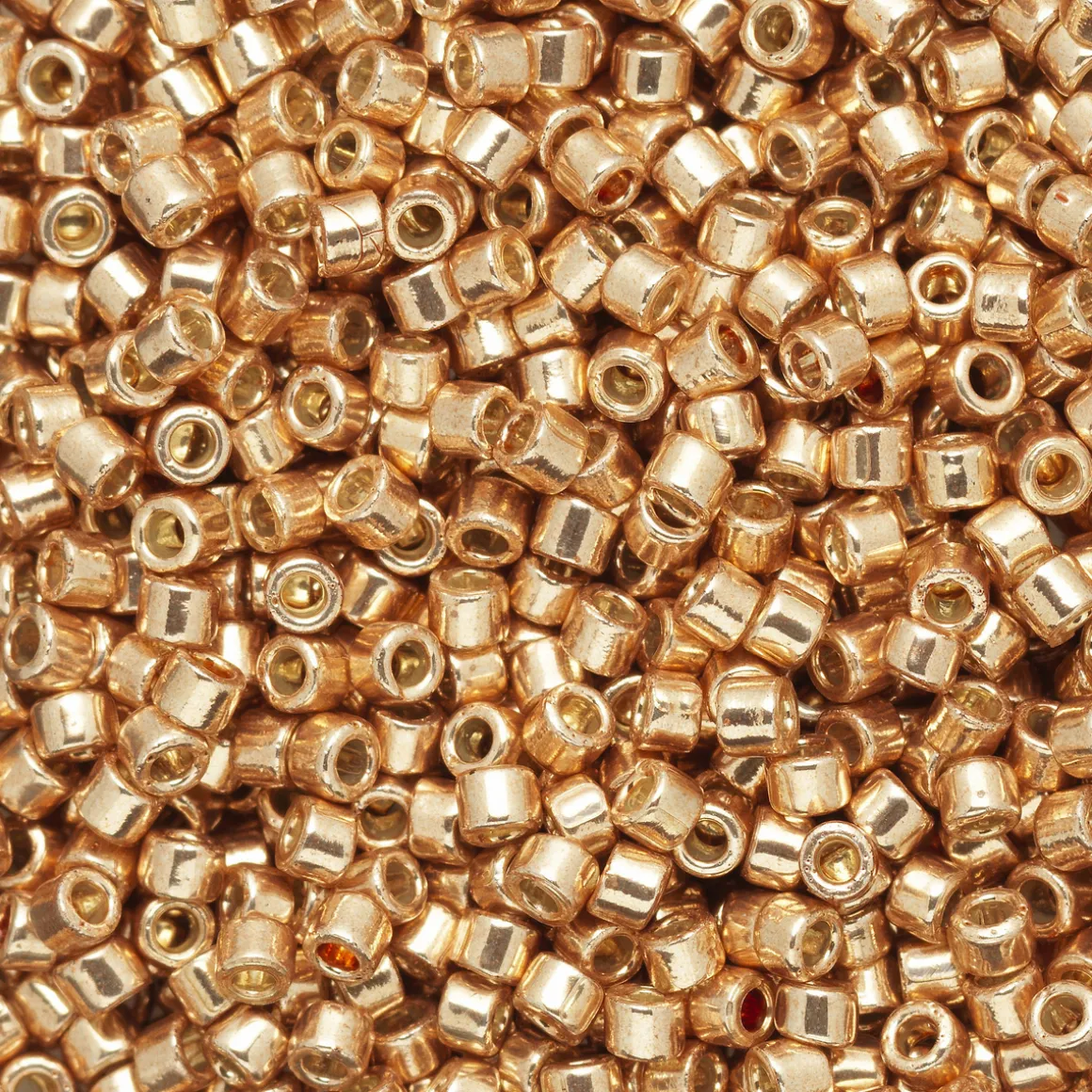 TOHO-perler 11/0 – rosenguld metallic, PF551 PF galvanized rose gold