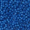TOHO-perler runde 11/0 – blå, 43D Opaque cornflower
