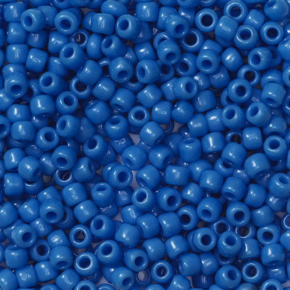 TOHO-perler runde 11/0 – blå, 43D Opaque cornflower