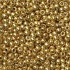 TOHO-perler runde 11/0 – guld, PF557 Permament finish galvanized gold