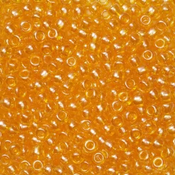 TOHO-perler runde 11/0 – gulorange, 111 Transparent lustered light hyacinth