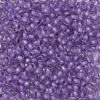 TOHO-perler runde 11/0 – klar lilla, 943 Lilac lined Crystal