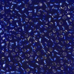 TOHO-perler runde 11/0 – kobolt, 28 Silver lined cobalt