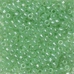 TOHO-perler runde 11/0 – mintgrøn, 144 Ceylon celery