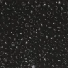 TOHO-perler runde 11/0 – sort, 49 Opaque jet black