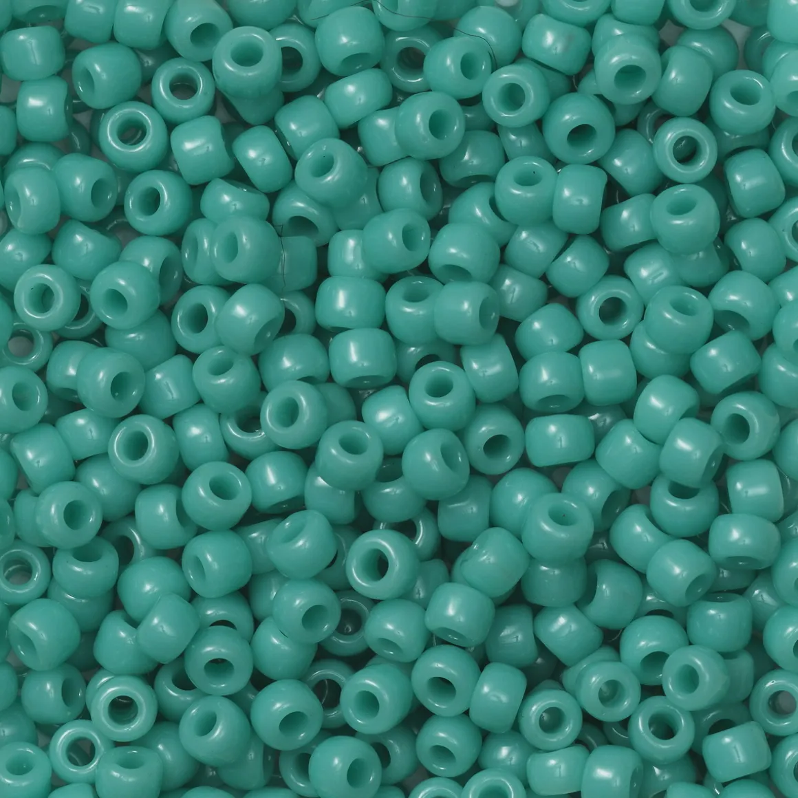 TOHO-perler runde 11/0 – turkis, 55 Opaque turquoise