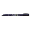 Tombow Brush Fudenosuke Hard Tip, pen med hård penselspids og sort tusch