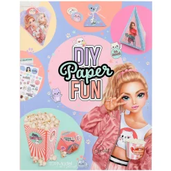 TOPModel DIY Paper Fun Book – papirprojekter fra TOPmodels verden, 21,5×27,5 cm