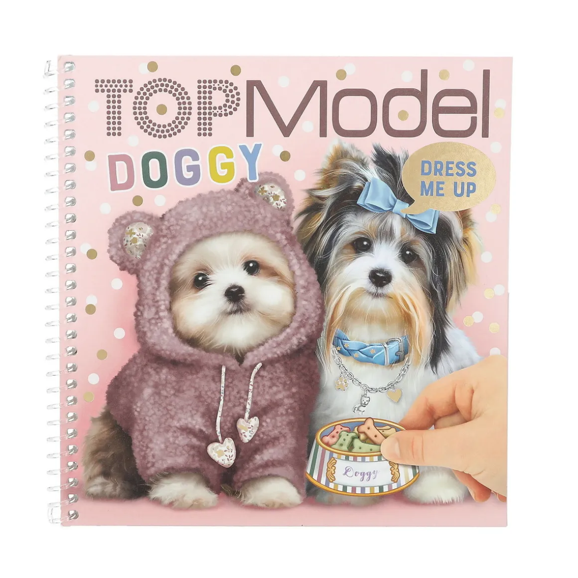 TOPModel Dress Me Up Doggy – hobbybog med søde hunde! 24 sider