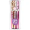Topmodel glitterpenne i metallicfarver 4-pak