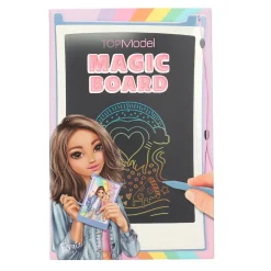 TOPModel Magisk tegnetavle med 4 farver, 14,9×22,9 cm