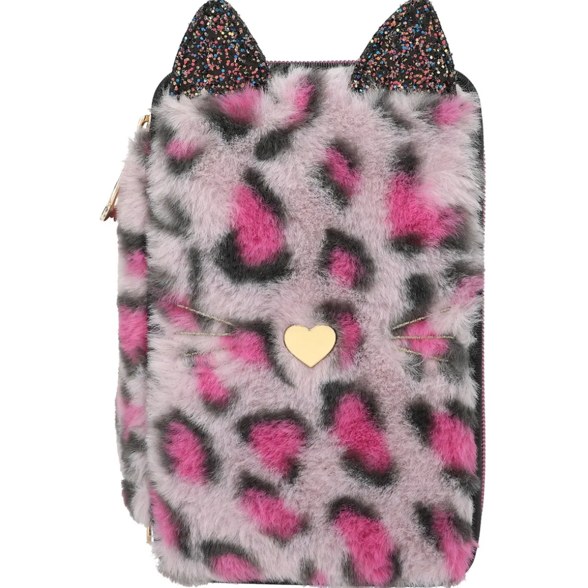 TOPModel tredobbelt penalhus Rebel Kitty – Blødt og megasødt! 13×20×7,5 cm