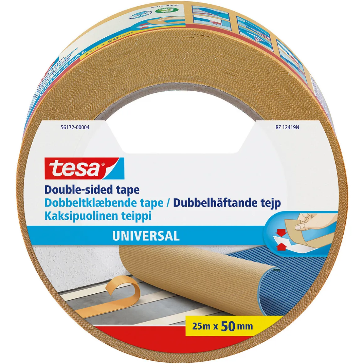 Tæppetape Universal 25 m