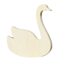 Træfigur Svane – 13×15×1,7 cm