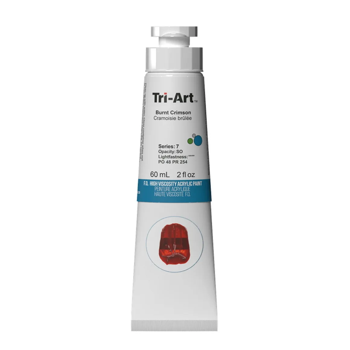 Tri-Art High Viscosity akrylfarve 60 ml C.P. Cadmium Orange