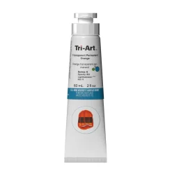 Tri-Art High Viscosity akrylfarve 60 ml Transparent Permanent Orange