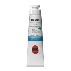 Tri-Art High Viscosity akrylfarve 60 ml Transparent Permanent Red Light