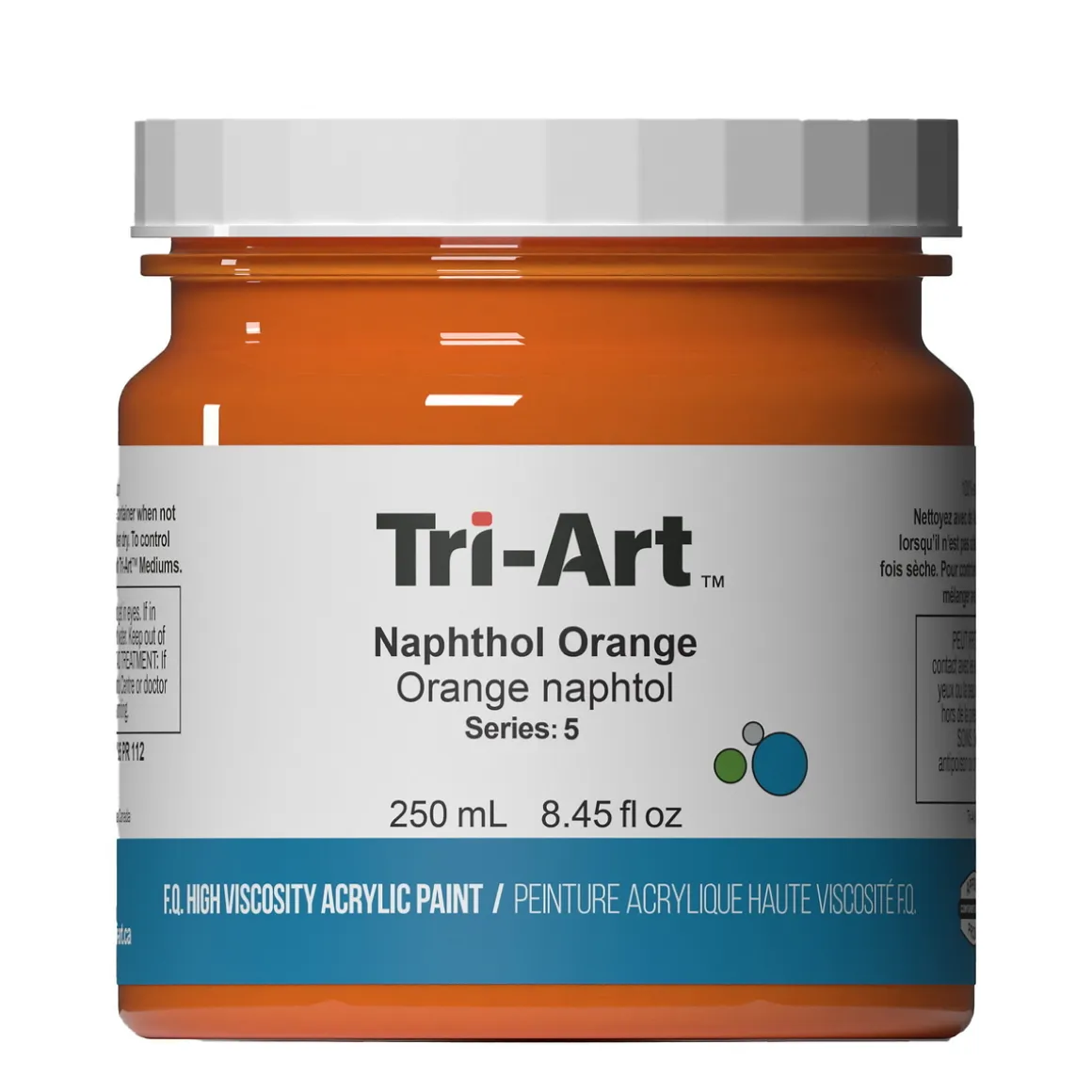 Tri-Art High Viscosity akrylfarve 250 ml Naphthol Orange