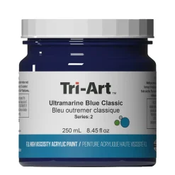 Tri-Art High Viscosity akrylfarve 250 ml Ultramarine Blue Classic