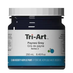 Tri-Art High Viscosity akrylfarve 250 ml Paynes Grey