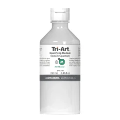 Tri-Art Opacifying Medium 125 ml, gør akrylfarver mere dækkende/ugennemsigtige