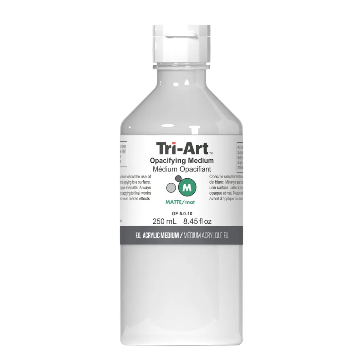 Tri-Art Opacifying Medium 125 ml, gør akrylfarver mere dækkende/ugennemsigtige