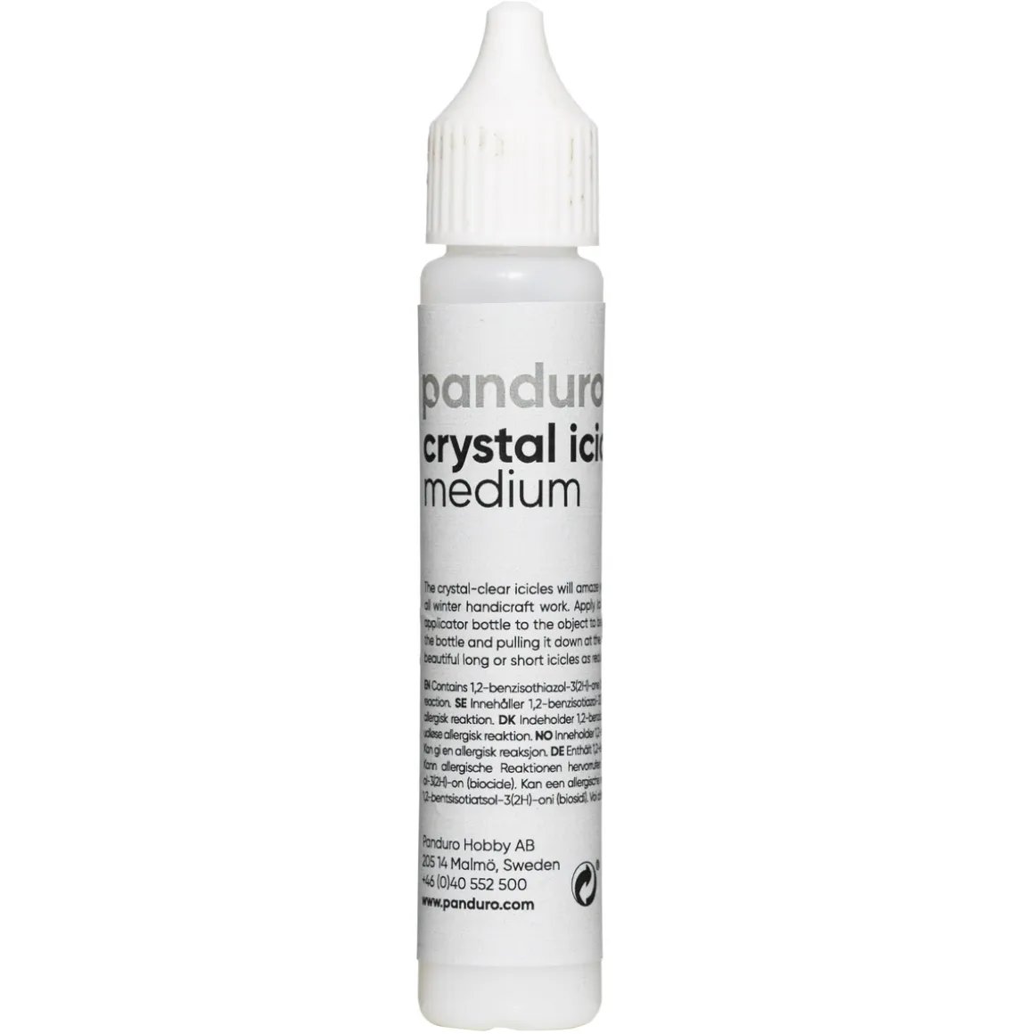 Tube med transparent medium til at lave istapper, 30 ml