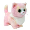 TY Beanie Boo Cat Pink – en virkelig sød og lyserød kat! H. 15,5 cm