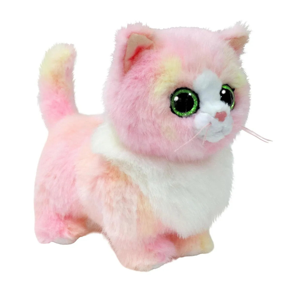TY Beanie Boo Cat Pink – en virkelig sød og lyserød kat! H. 15,5 cm