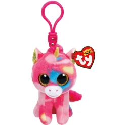 TY Beanie Boos Clip Fantasia Unicorn, den søde enhjørning! 7×5×9 cm